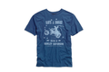 Pánské tričko TEE-SAVE A HORSE,B/L,BLUE