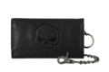 Peněženka Embossed Willie G. Skull Logo Tri-Fold Chain Trucker