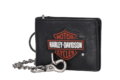 Pánská peněženka Bar & Shield Patch Bi-fold Leather