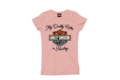 Tod Girl Tee Glitter Daddy Rides