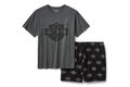 PAJAMA SET-KNIT,SHORTS,