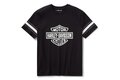 Pánské tričko TEE-KNIT,BLACK