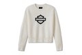 Dámský svetr SWEATER-KNIT,WHITE