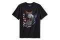 Pánské tričko TEE-KNIT,BLACK