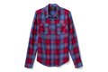 Dámská košile SHIRT-WOVEN,RED/DARK