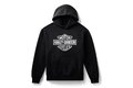 HOODIE-KNIT,BLACK