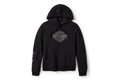 Dámská mikina HOODIE-KNIT,BLACK