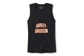 Dámské tílko TANK-KNIT,BLACK