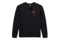 Pánské tričko - HENLEY-KNIT,BLACK