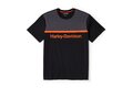 Pánské tričko TEE-KNIT,BLACK/DARK GR