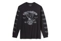 Pánské tričko - TEE-KNIT,BLACK