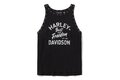 Dámské tílko - TANK-KNIT,BLACK