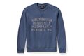 Pánské tenká mikina/tričko PULLOVER-KNIT,DARK BLU