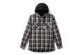 Pánská košile SHIRT-WOVEN,BLACK/GRE - TENKÁ