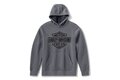 Pánská mikina - HOODIE-KNIT,GREY