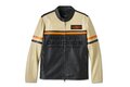 Pánská bunda JACKET-LEATHER,BLACK/T