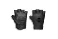 Dámské rukavice GLOVES-SMOKESHOW,F/L,LEATHER/TEXTILE,BLK