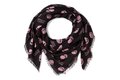 Dámský šátek Willie G. - SHAWL-WOVEN,BLACK/PINK