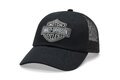HAT-TRUCKER,WOVEN,BLA
