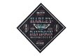 Dámská bandana - BANDANA-WOVEN,BLACK