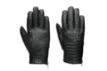 Dámské rukavice GLOVES-LEATHER,BLACK