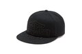 HAT-FITTED,WOVEN,BLACK