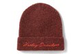 Dámská zimní čepice - BEANIE-KNIT,DARK RED
