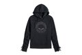 Dámská mikina HOODIE-KNIT,BLACK