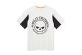 Pánské tričko - TEE-KNIT,OFF WHITE
