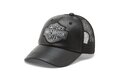 HAT-TRUCKER,LEATHER,B