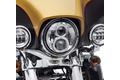7 in. Daymaker Projector LED Headlamp - Chrome (Softail 91-17, Touring 14 UP)