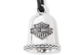 RIDE BELL - BRAIDED LOGO BELL-SLV/HEM