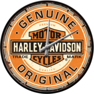 Nástěnné hodiny H-D Clock Genuine style