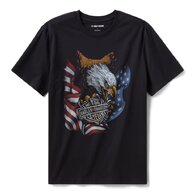 Pánské tričko TEE-KNIT,BLACK
