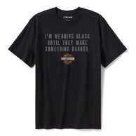 Pánské tričko TEE-KNIT,BLACK