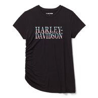 Dámské tričko TOP-KNIT,BLACK