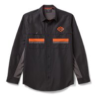 Pánská košile SHIRT-WOVEN,BLACK