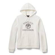 Dámská mikina HOODIE-KNIT,OFF WHITE