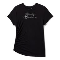 Dámské tričko TOP-KNIT,BLACK