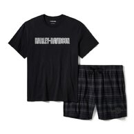 PAJAMA SET-KNIT/WOVEN,