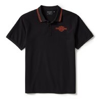 Pánské tričko POLO-KNIT,BLACK