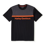 Pánské tričko TEE-KNIT,BLACK/DARK GR