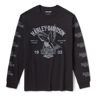 Pánské tričko - TEE-KNIT,BLACK