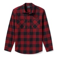 Pánská košile - SHIRT-WOVEN,DARK RED