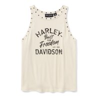 Dámské tílko - TANK-KNIT,OFF WHITE