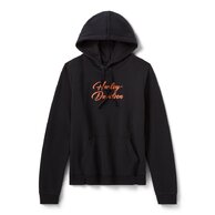 Dámská mikina HOODIE-KNIT,BLACK