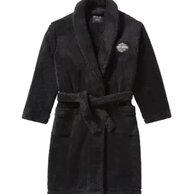Pánský župan ROBE-KNIT,BLACK Pánský župan ROBE-KNIT,BLACK