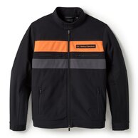 Pánská bunda JACKET-KNIT,BLACK