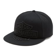 HAT-FITTED,WOVEN,BLACK