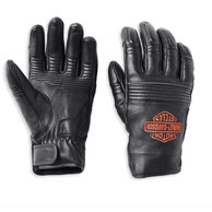 Pánské rukavice GLOVES-GRAPNEL,LTHR,F/F,BLACK,